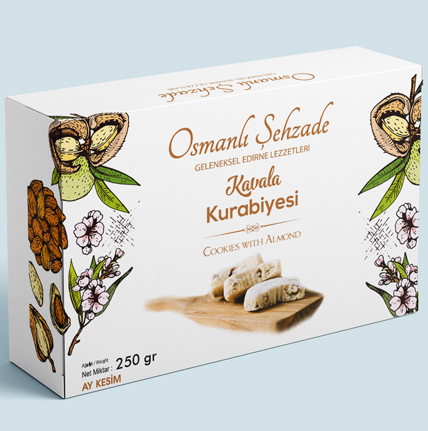 Osmanlı Bademli Kurabiye 250 g 1