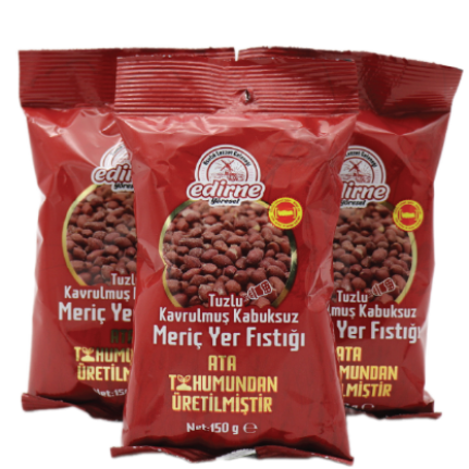 Meriç Yer Fıstığı Kavrulmuş Tuzlu 150g 2