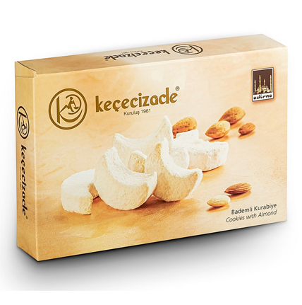 Keçecizade Bademli Kurabiye (Kavala Kurabiyesi) 270 g 1