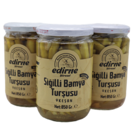 Siğilli Bamya Turşusu 850g 3